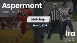 Matchup: Aspermont vs. Ira  2018