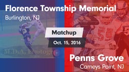 Matchup: Florence Township Me vs. Penns Grove  2016