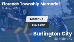 Matchup: Florence Township Me vs. Burlington City  2017