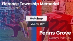 Matchup: Florence Township Me vs. Penns Grove  2017