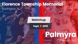 Matchup: Florence Township Me vs. Palmyra  2018