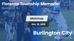 Matchup: Florence Township Me vs. Burlington City  2018