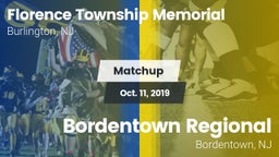 Matchup: Florence Township Me vs. Bordentown Regional  2019