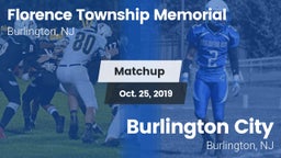 Matchup: Florence Township Me vs. Burlington City  2019