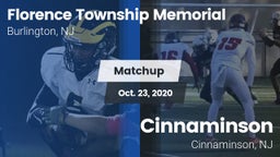 Matchup: Florence Township Me vs. Cinnaminson  2020