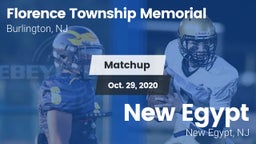 Matchup: Florence Township Me vs. New Egypt  2020