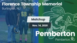 Matchup: Florence Township Me vs. Pemberton  2020