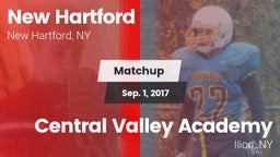 Matchup: New Hartford vs. Central Valley Academy 2017