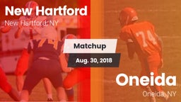 Matchup: New Hartford vs. Oneida  2018