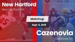 Matchup: New Hartford vs. Cazenovia  2019