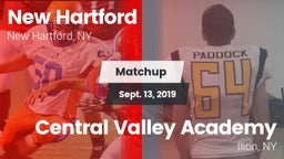 Matchup: New Hartford vs. Central Valley Academy 2019
