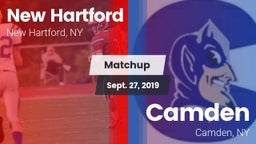 Matchup: New Hartford vs. Camden  2019