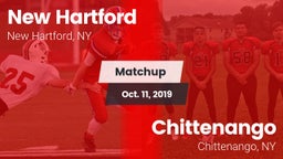 Matchup: New Hartford vs. Chittenango  2019