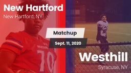 Matchup: New Hartford vs. Westhill  2020