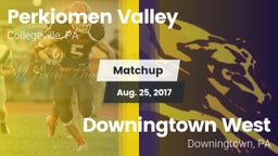 Matchup: Perkiomen Valley vs. Downingtown West  2017