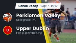 Recap: Perkiomen Valley  vs. Upper Dublin  2017