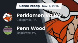 Recap: Perkiomen Valley  vs. Penn Wood  2016
