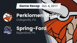 Recap: Perkiomen Valley  vs. Spring-Ford  2017