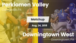 Matchup: Perkiomen Valley vs. Downingtown West  2018