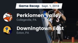 Recap: Perkiomen Valley  vs. Downingtown East  2018