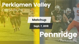 Matchup: Perkiomen Valley vs. Pennridge  2018