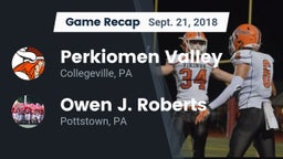 Recap: Perkiomen Valley  vs. Owen J. Roberts  2018
