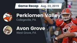 Recap: Perkiomen Valley  vs. Avon Grove  2019