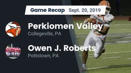 Recap: Perkiomen Valley  vs. Owen J. Roberts  2019