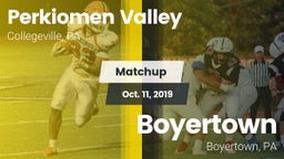 Matchup: Perkiomen Valley vs. Boyertown  2019