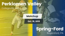 Matchup: Perkiomen Valley vs. Spring-Ford  2019