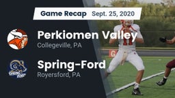 Recap: Perkiomen Valley  vs. Spring-Ford  2020