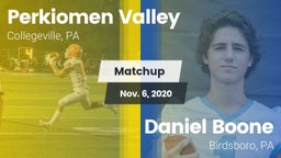 Matchup: Perkiomen Valley vs. Daniel Boone  2020