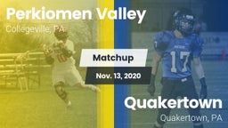 Matchup: Perkiomen Valley vs. Quakertown  2020