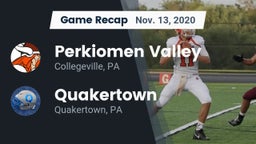 Recap: Perkiomen Valley  vs. Quakertown  2020
