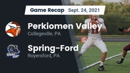 Recap: Perkiomen Valley  vs. Spring-Ford  2021