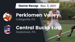 Recap: Perkiomen Valley  vs. Central Bucks East  2021