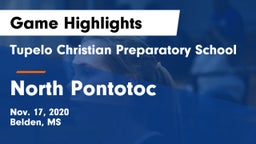 Tupelo Christian Preparatory School vs North Pontotoc Game Highlights - Nov. 17, 2020