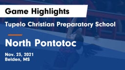 Tupelo Christian Preparatory School vs North Pontotoc  Game Highlights - Nov. 23, 2021