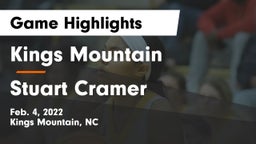 Kings Mountain  vs Stuart Cramer Game Highlights - Feb. 4, 2022