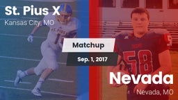 Matchup: St. Pius X High vs. Nevada  2017