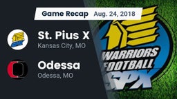 Recap: St. Pius X  vs. Odessa  2018
