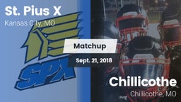 Matchup: St. Pius X High vs. Chillicothe  2018