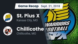 Recap: St. Pius X  vs. Chillicothe  2018