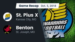 Recap: St. Pius X  vs. Benton  2018