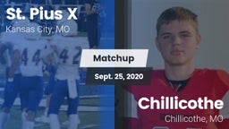 Matchup: St. Pius X High vs. Chillicothe  2020