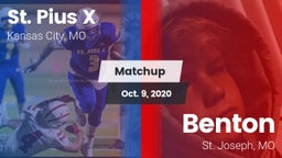 Matchup: St. Pius X High vs. Benton  2020