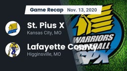 Recap: St. Pius X  vs. Lafayette County  2020