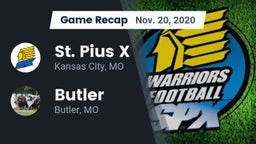 Recap: St. Pius X  vs. Butler  2020