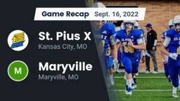 Recap: St. Pius X  vs. Maryville  2022