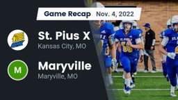 Recap: St. Pius X  vs. Maryville  2022
